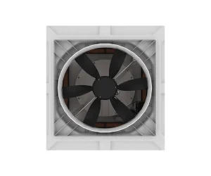 کولر آبی سلولزی پلیمری بالازن اینورتر البرز مدل TYPHOON-30000 - Image 2